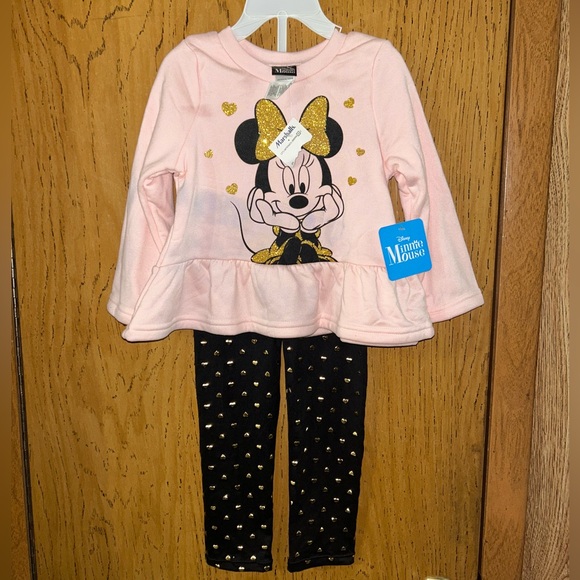 Girls 3t Minnie Mouse outfit - Picture 1 of 2